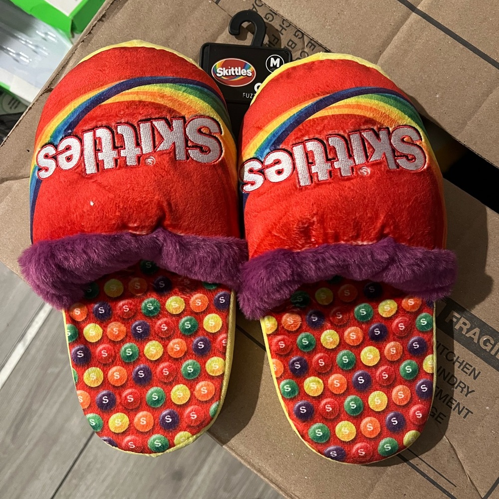 Odd Skittles Fuzzy Slides